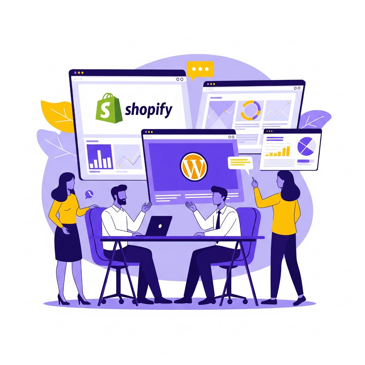 built my website on shopify or wordpress