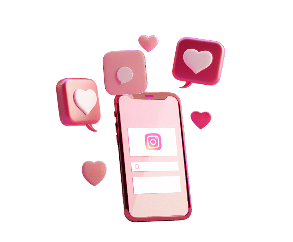 realistic phone studio social media concept Photoroom