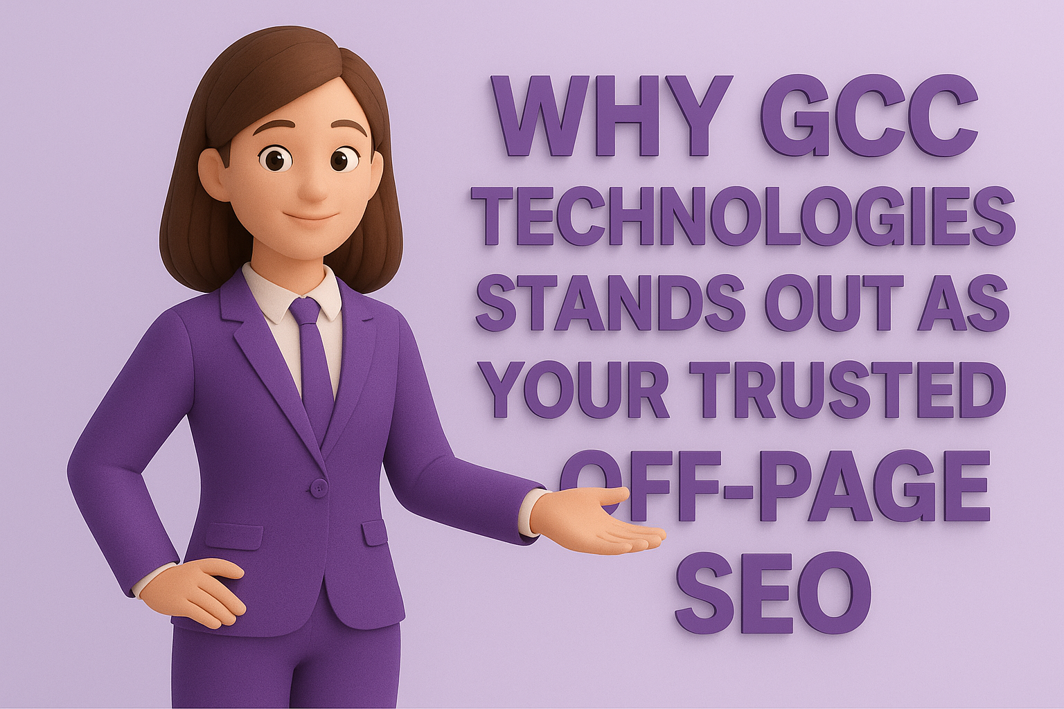 GGC Technologies logo with text highlighting their expertise in off-page SEO services in Dubai.