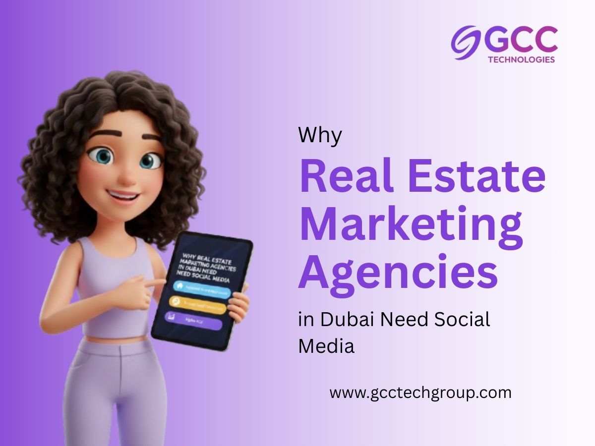 Social media marketing service in Dubai for real estate agencies to boost engagement and leads