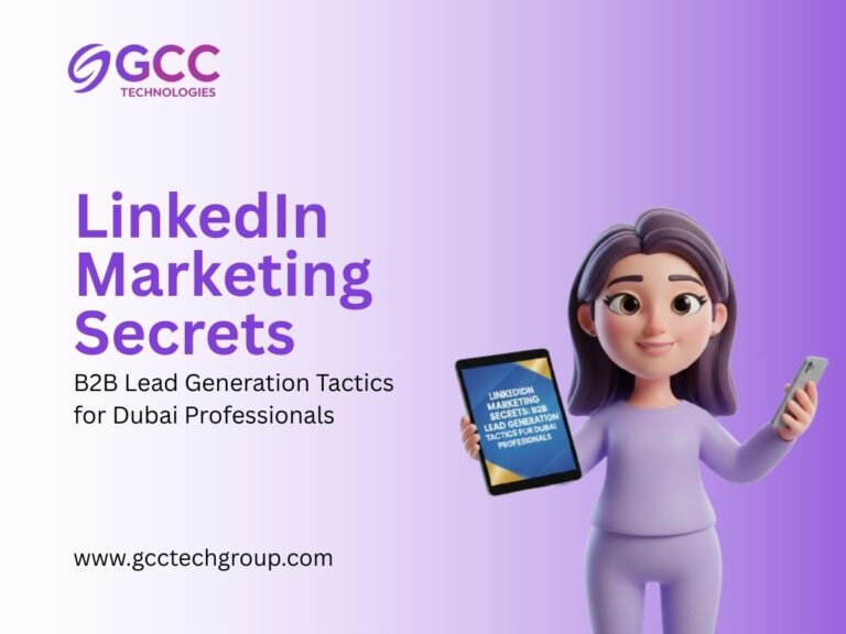 LinkedIn marketing service in Dubai focused on B2B lead generation and professional audience targeting