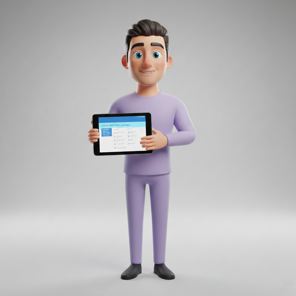 Local directory listings service in Dubai improving local SEO visibility and business citations