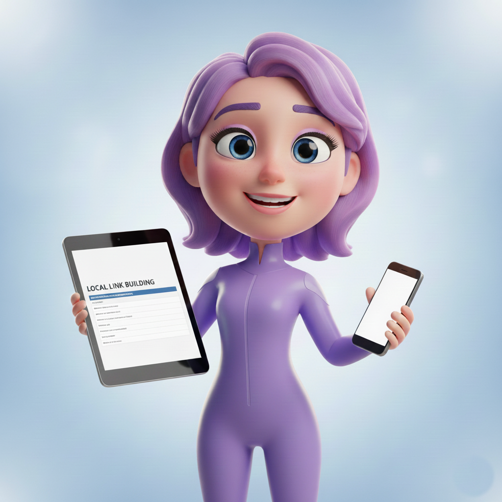 Local link building service improving local SEO authority and search rankings for businesses