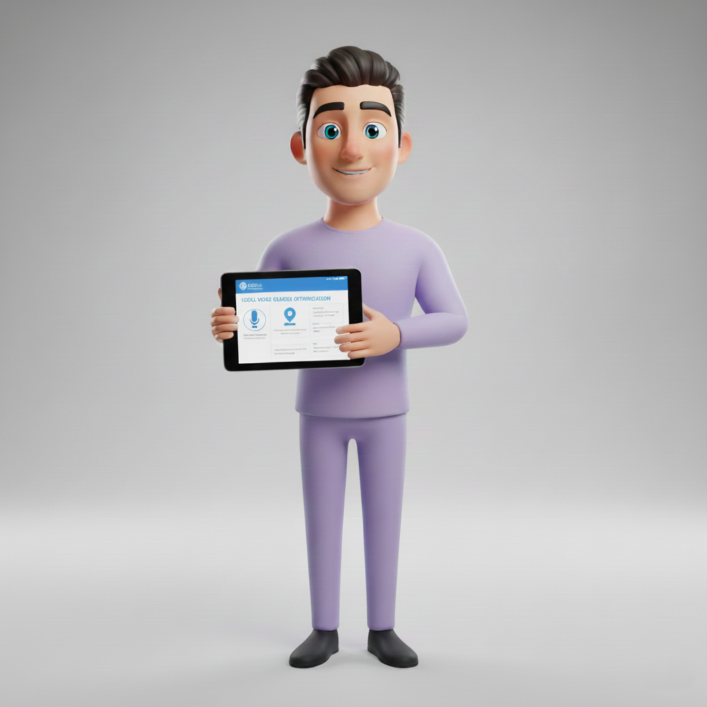 Local Voice Search Optimization service improving local SEO rankings for businesses in Dubai using voice assistants