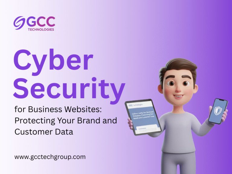 Advanced Website Cybersecurity Service in Dubai by GCC Technologies protecting business websites from cyber threats
