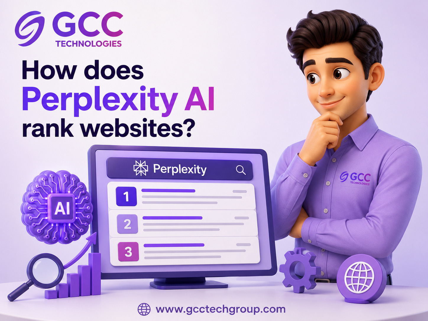 how Perplexity AI ranks websites using AI search, content relevance, authority, user intent, and trusted sources to deliver accurate search results