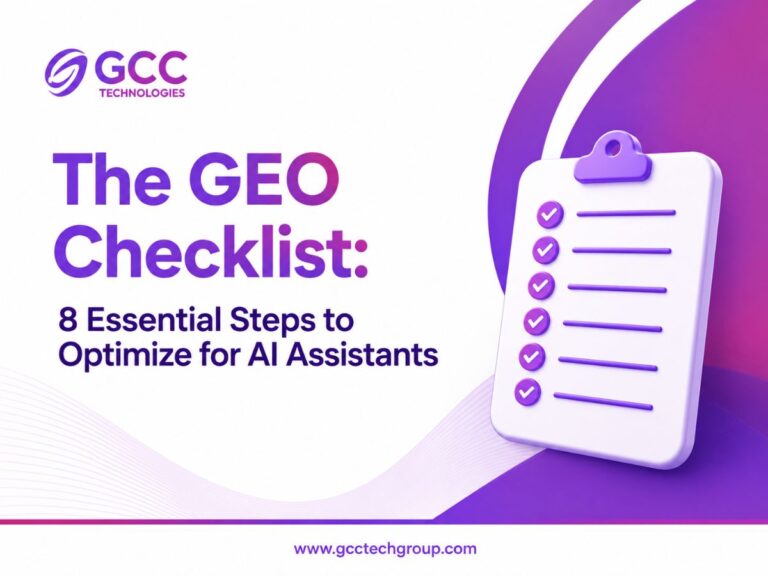 Generative Engine Optimization checklist for improving visibility in AI assistants, answer engines, and AI-powered search platforms.