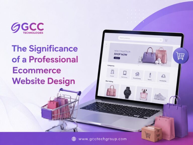 Professional ecommerce website design improving online shopping experience, customer trust, and sales conversions.