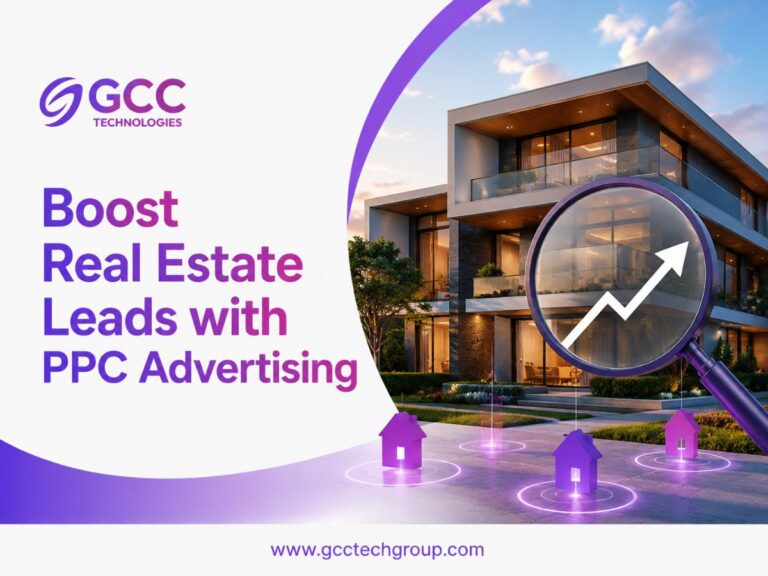 PPC advertising campaign for real estate businesses generating qualified property leads and increasing conversion opportunities.
